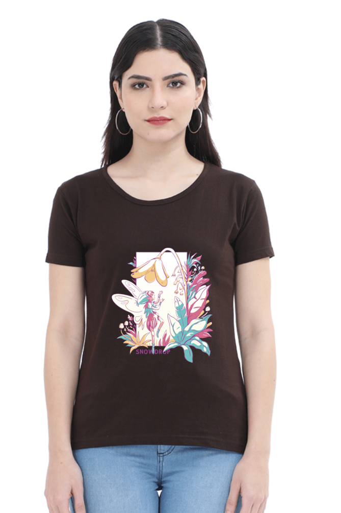 Small Fairy With Flowers T-Shirt