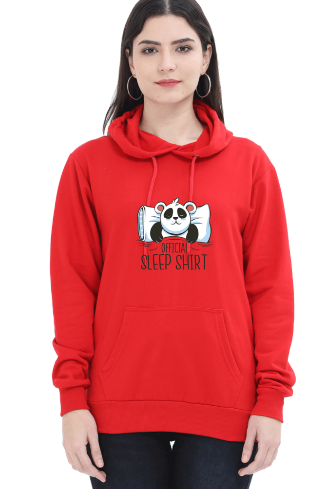Panda Sleep Hooded Sweat Shirt