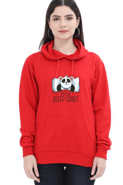 Panda Sleep Hooded Sweat Shirt
