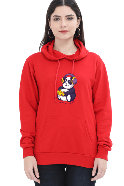 Gamer Panda Hooded Sweat Shirt