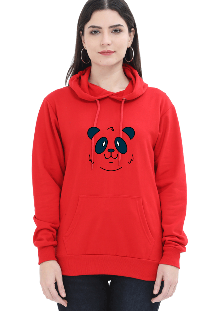 Panda Face Hooded Sweat Shirt