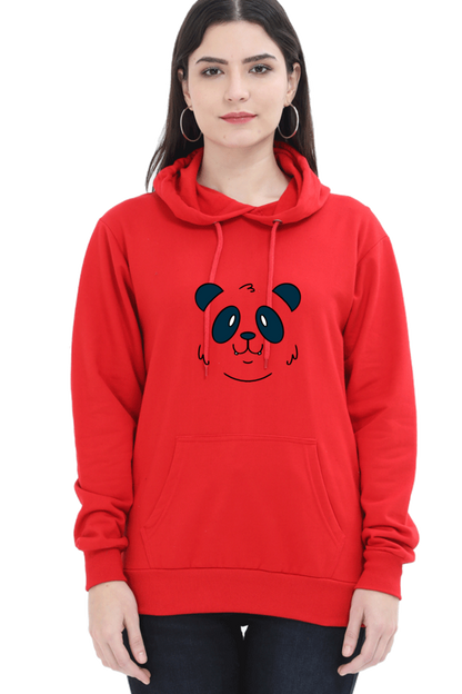Panda Face Hooded Sweat Shirt