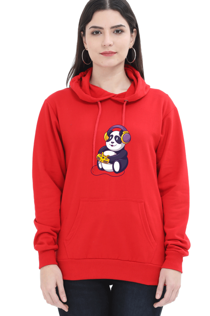 Gamer Panda Hooded Sweat Shirt
