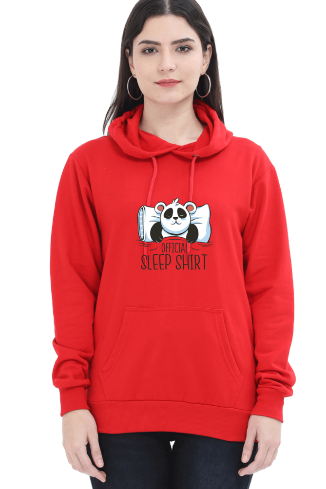 Panda Sleep Hooded Sweat Shirt