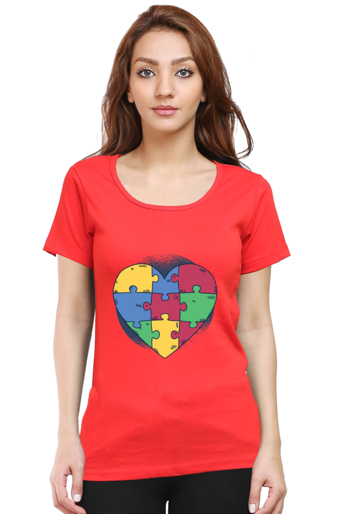 Autism Heart Puzzle T-Shirt