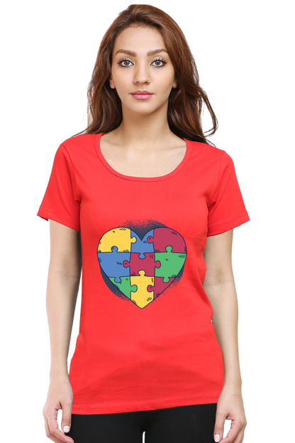 Autism Heart Puzzle T-Shirt