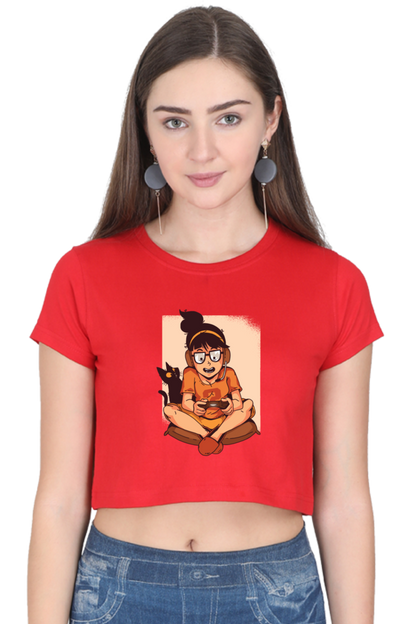 Gamer Girl Crop Top