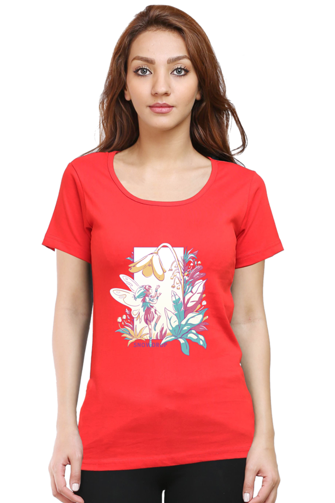 Small Fairy With Flowers T-Shirt