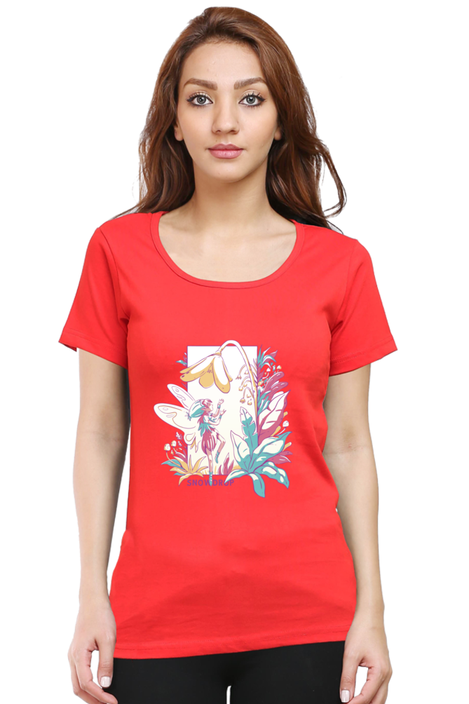 Small Fairy With Flowers T-Shirt