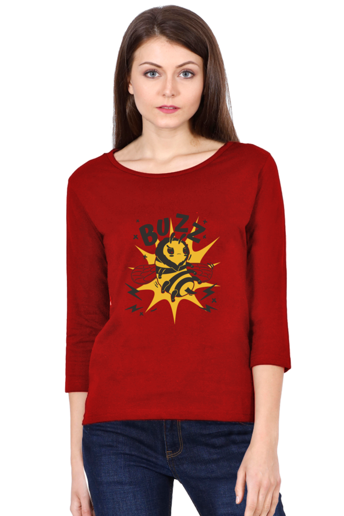 Buzz Off Round Neck Full Sleeve