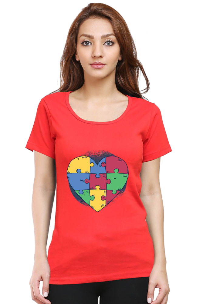 Autism Heart Puzzle T-Shirt
