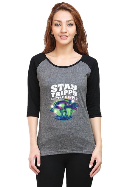 Magic Mushrooms Fantasy Raglan Full Sleeve