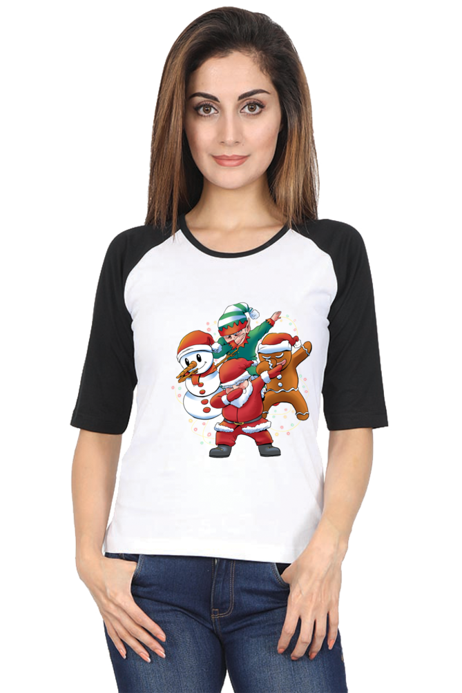 Santa Friends Raglan Full Sleeve
