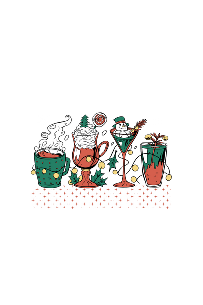 Christmas Coffee Hooded Sweat Shirt
