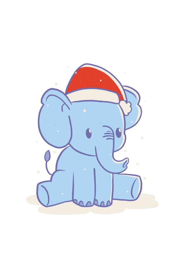 Elephant Hat T-Shirt Dress