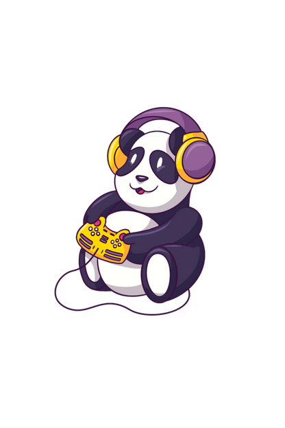 Gamer Panda T-Shirt