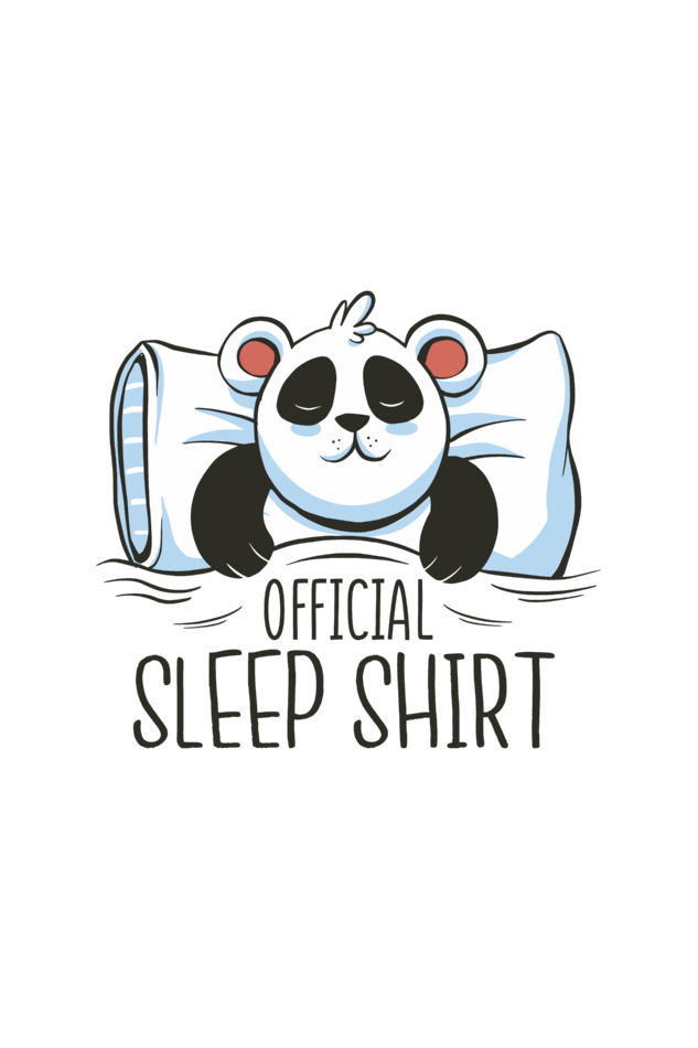 Panda Sleep Hooded Sweat Shirt