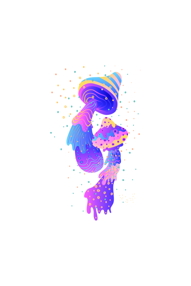 Psychedelics Mushroom T-Shirt