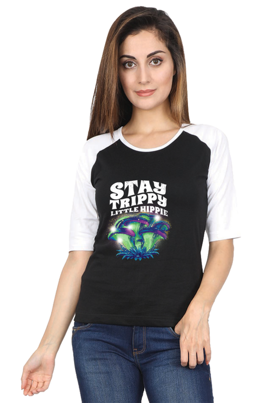Magic Mushrooms Fantasy Raglan Full Sleeve