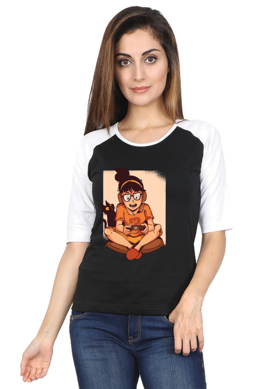 Gamer Girl Raglan Full Sleeve