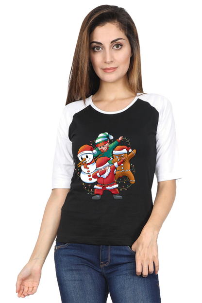 Santa Friends Raglan Full Sleeve