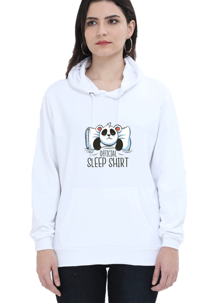 Panda Sleep Hooded Sweat Shirt