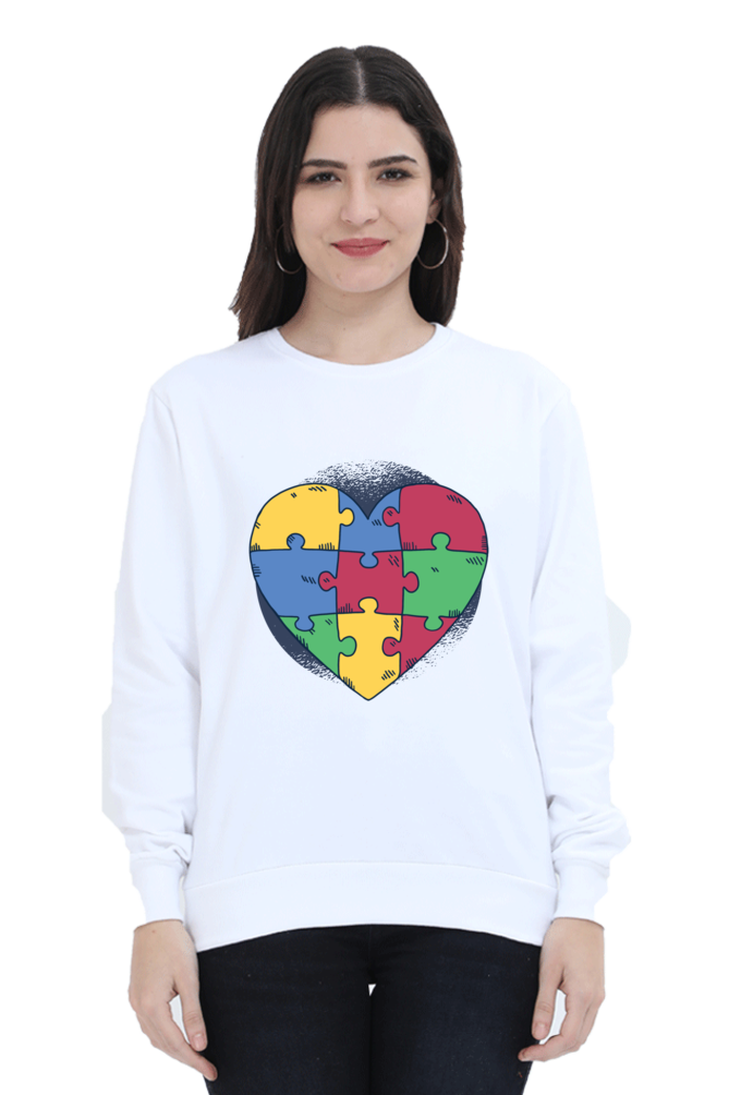 Autism Heart Puzzle Sweatshirt