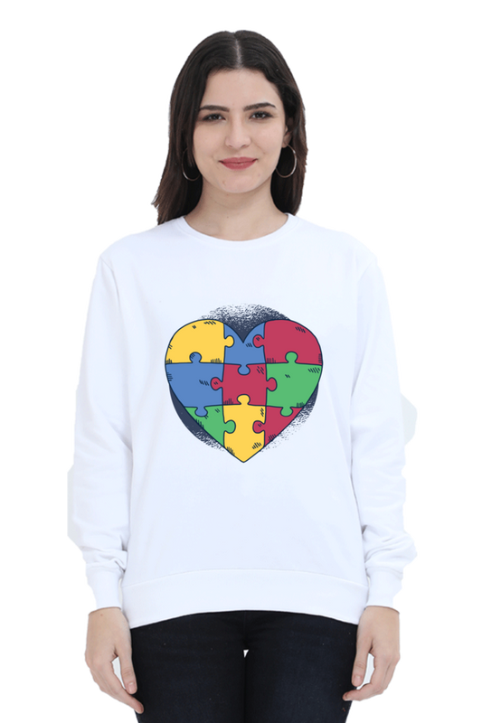 Autism Heart Puzzle Sweatshirt