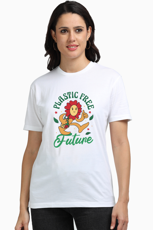 Plastic Free Flower Supima T-Shirt