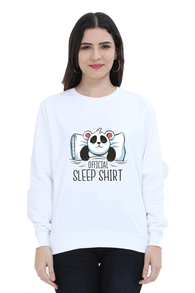 Panda Sleep Hooded Sweat Shirt