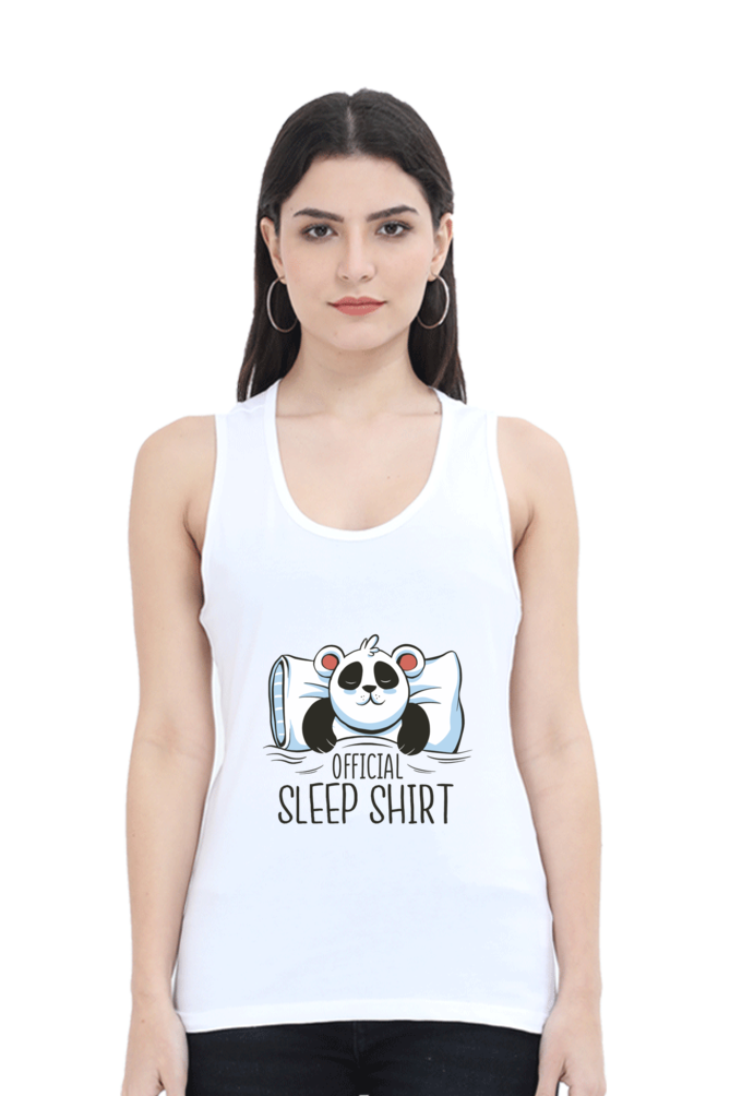 Panda Sleep Tank Top