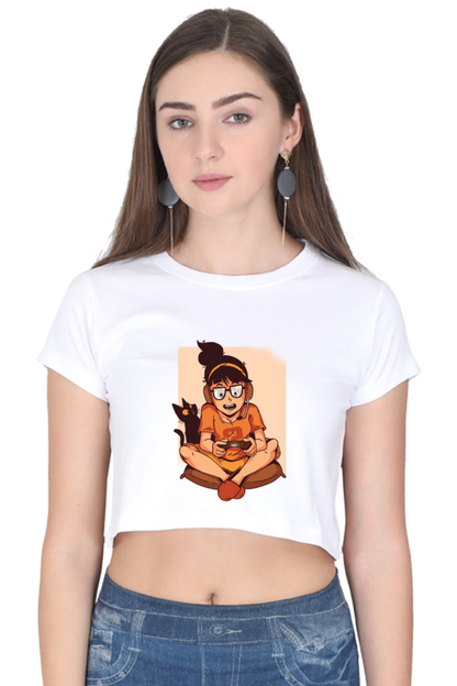 Gamer Girl Crop Top