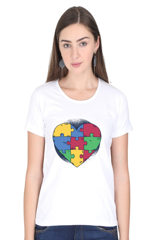 Autism Heart Puzzle T-Shirt