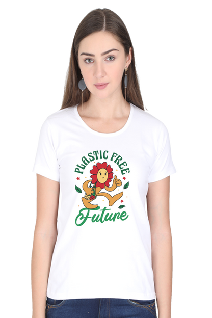 Plastic Free Flower T-Shirt