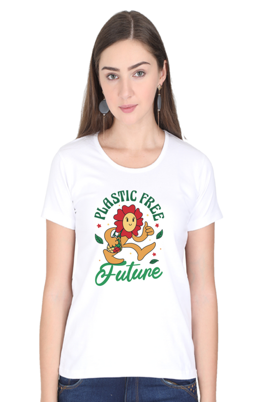 Plastic Free Flower T-Shirt
