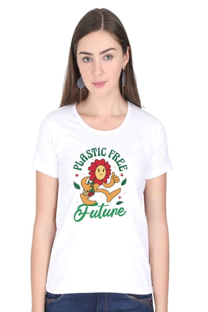 Plastic Free Flower T-Shirt