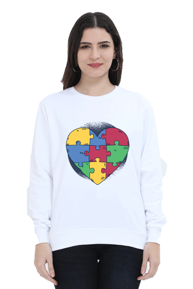 Autism Heart Puzzle Sweatshirt
