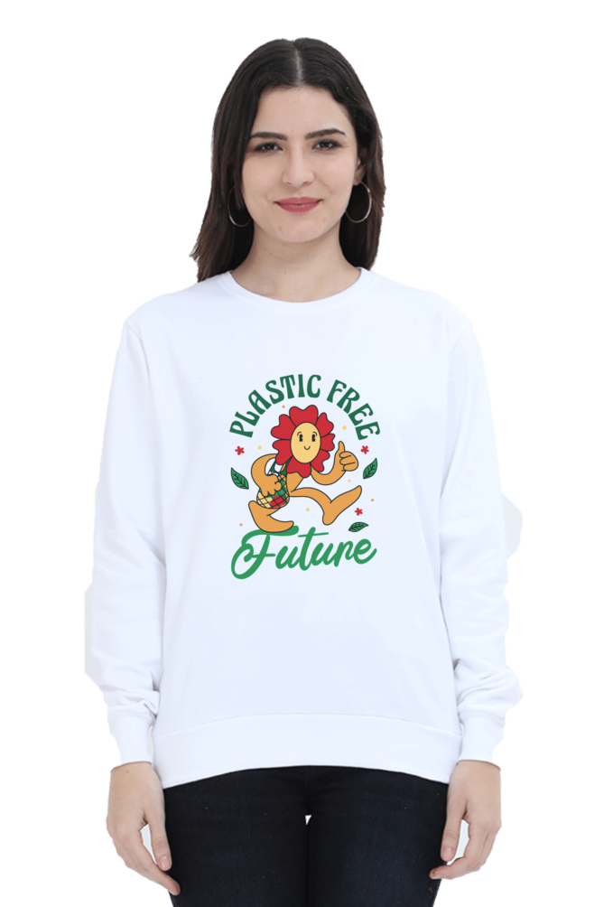 Plastic Free Flower Sweatshirts