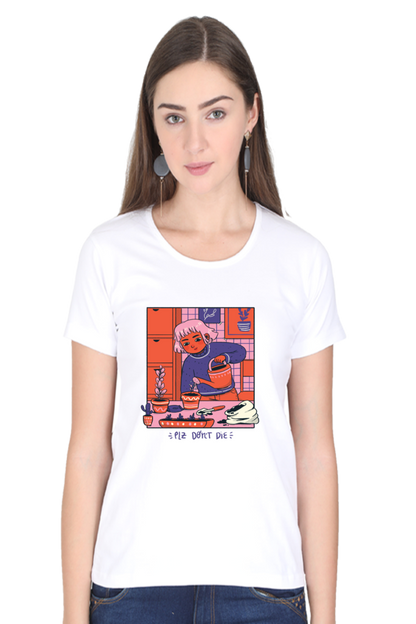 Girl Watering Plant T-Shirt