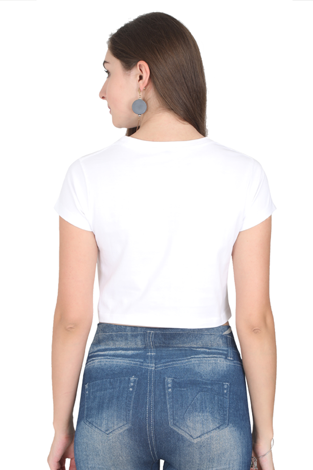 Autism Heart Puzzle Crop Top