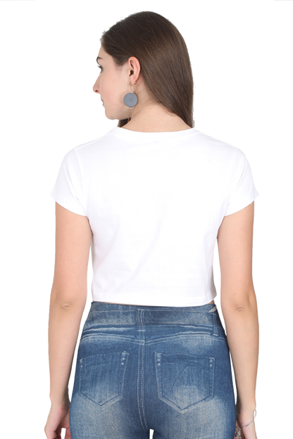 Psychedelics Mushroom Crop Top