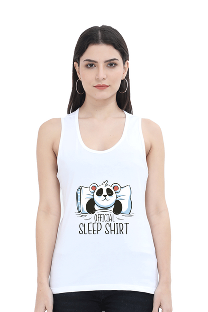 Panda Sleep Tank Top
