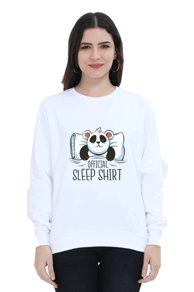Panda Sleep Hooded Sweat Shirt