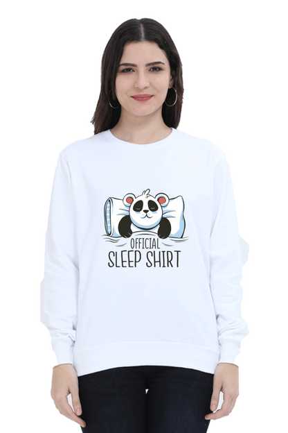 Panda Sleep Hooded Sweat Shirt