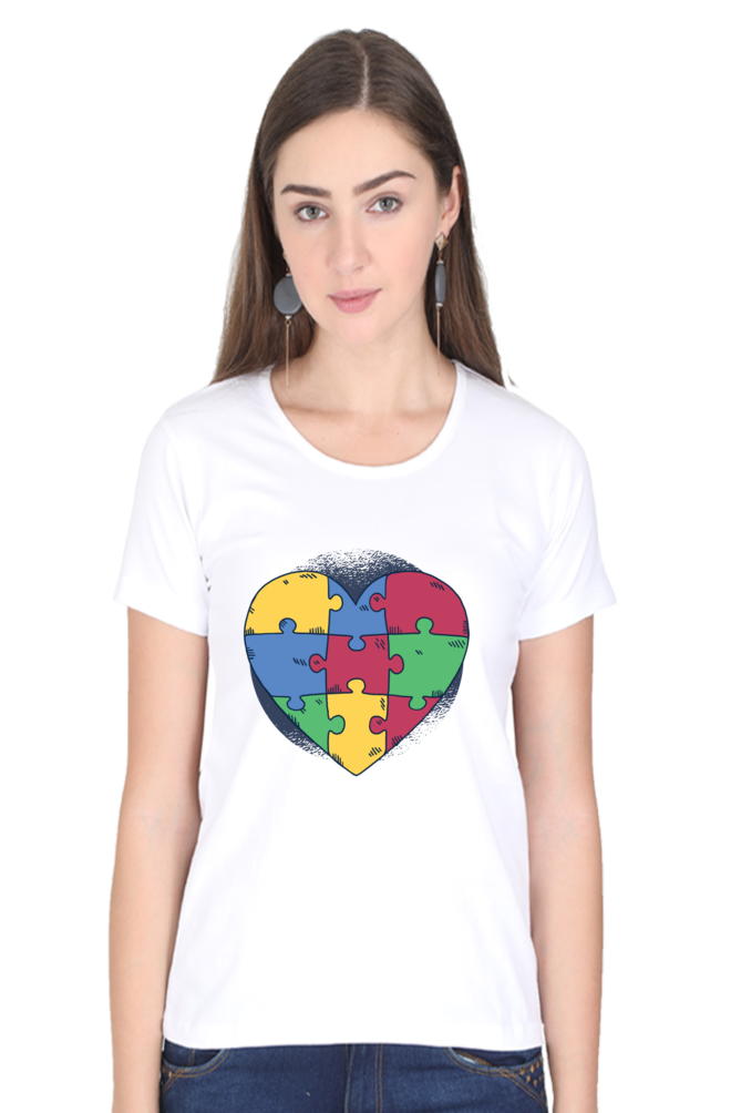 Autism Heart Puzzle T-Shirt
