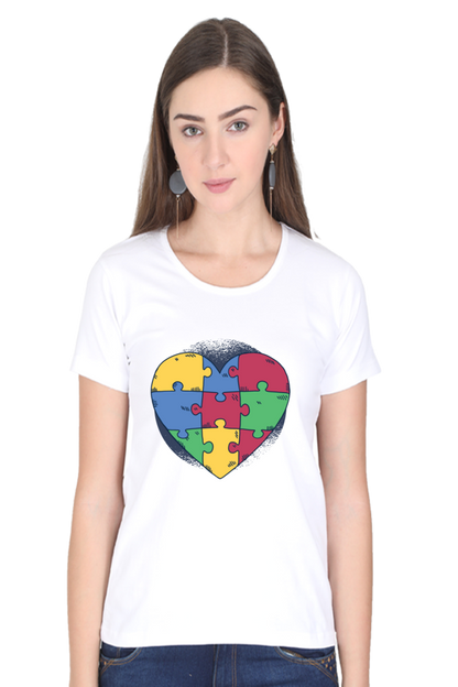 Autism Heart Puzzle T-Shirt