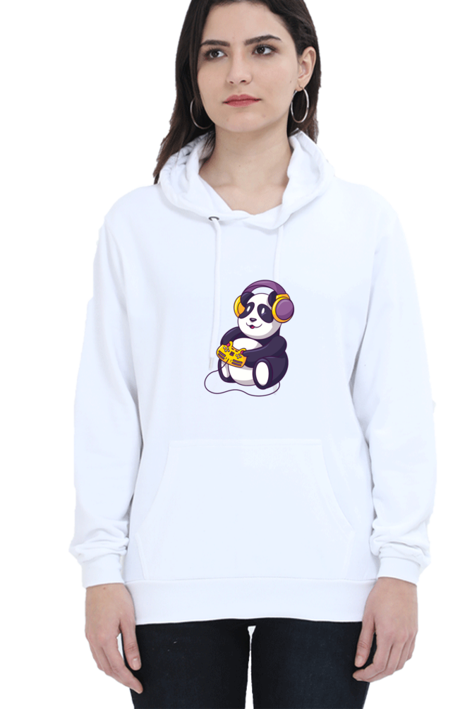 Gamer Panda Hooded Sweat Shirt