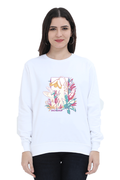 Small Fairy With Flowers Sweatshirt