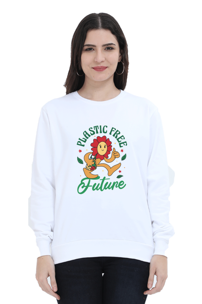 Plastic Free Flower Sweatshirts
