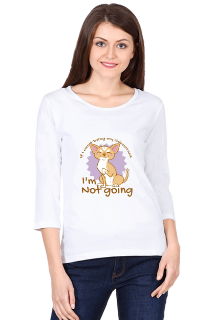 Chihuahua Round Neck Full Sleeve
